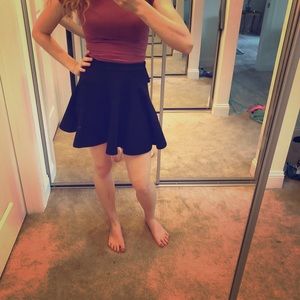 Black Dress Skirt